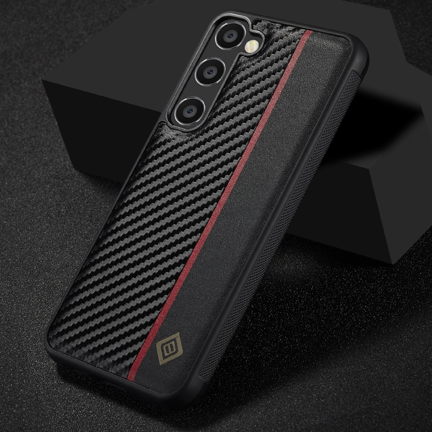 Carbon Fiber Leather Case for Samsung Galaxy S25 S24 S23 Ultra S21 S20 FE S10 S22 Plus Note 20 10 Shockproof Microfiber Cover Carbon Fiber Leather Case for Samsung Galaxy S25 S24 S23 Ultra S21 S20 FE S10 S22 Plus Note 20 10 Shockproof Microfiber Cover - Image 1