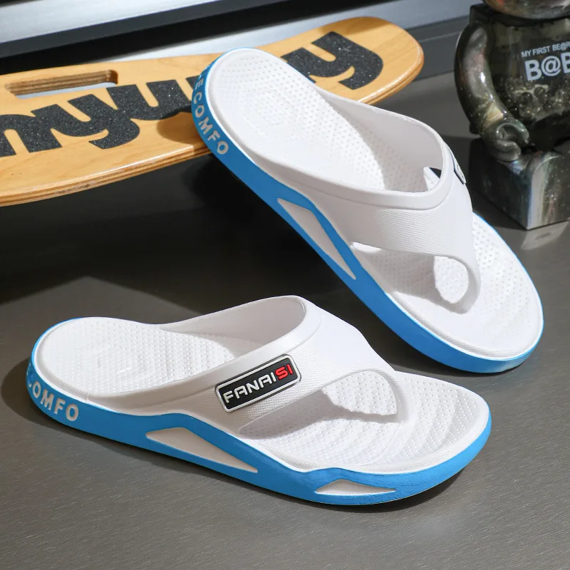 Flip-Flops For Men Breathable Comfortable Beach Sandals for Men Casual Shoes Flip-Flops Fashion Slippers for Outdoors Flip-Flops For Men Breathable Comfortable Beach Sandals for Men Casual Shoes Flip-Flops Fashion Slippers for Outdoors - Image 1