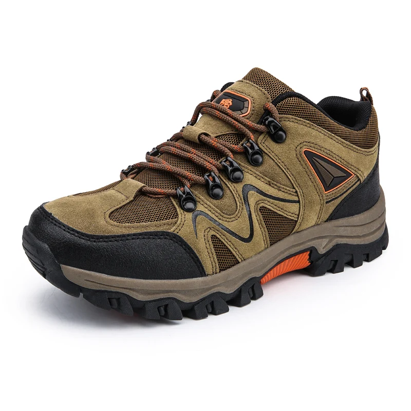 Men's Hiking Shoes All-terrain Outdoor Sports Shoes Breathable Wear-resistant Mesh Non-slip Hiking Shoes Outdoor Cycling Shoes Men's Hiking Shoes All-terrain Outdoor Sports Shoes Breathable Wear-resistant Mesh Non-slip Hiking Shoes Outdoor Cycling Shoes - Image 1