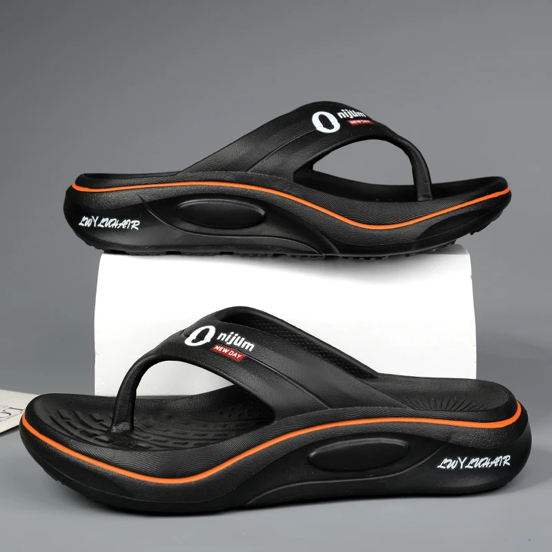 Summer Men Slippers Non Slip EVA Flip Flops Lightweight Home Sandals Soft High Quality Slides Fashion Outdoor Beach Bathroom Summer Men Slippers Non Slip EVA Flip Flops Lightweight Home Sandals Soft High Quality Slides Fashion Outdoor Beach Bathroom - Image 1